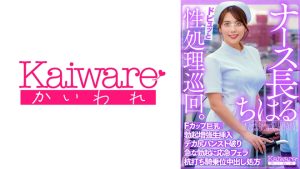 ナース長ちはる ドピュッと性処理巡回 Fカップ巨乳 勃起増強生挿入 デカ尻パンスト破り 急な勃起に応急フェラ 杭打ち騎乗位中出し処方
