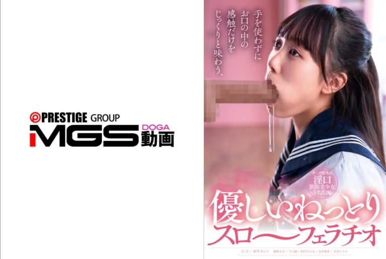 手を使わずにお口の中の感触だけをじっくりと味わう、優しいねっとりスロ~フェラチオ