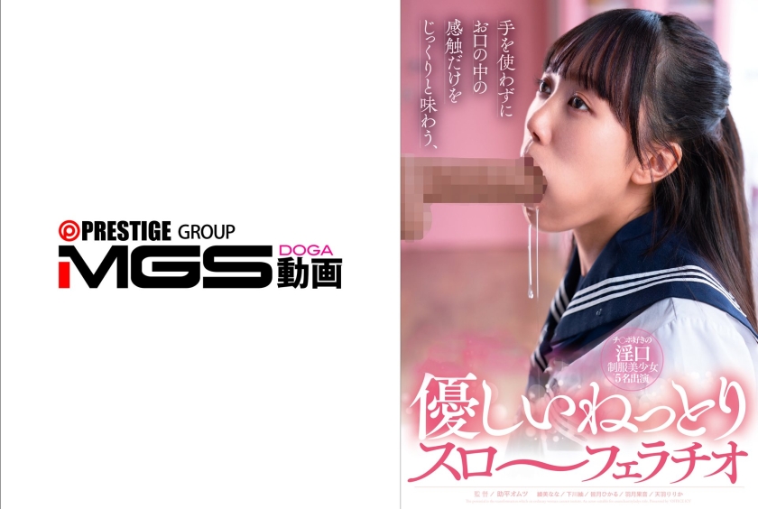 手を使わずにお口の中の感触だけをじっくりと味わう、優しいねっとりスロ~フェラチオ