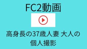 【FC2動画】高身長で上品な雰囲気の37歳人妻を収めた大人の個人撮影