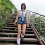 思わず続きを確かめたくなる動画、まずは映像をチェック｜FC2【完全顔出し県立3超スジパイパン⑨ リアル制.服でおま〇ことお尻まる出…】