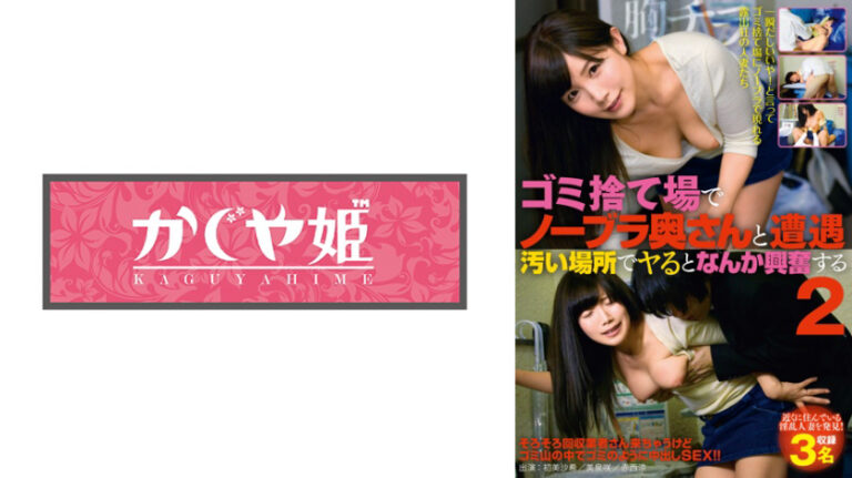 ゴミ捨て場でノーブラ奥さんと遭遇 汚い場所でヤるとなんか興奮する 2